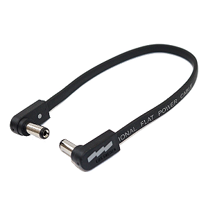 Cabo energia p/ fonte e pedal EBS DC1-18 90/90 Flat 18cm