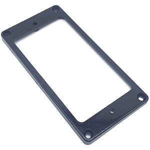 Moldura captador humbucker reta MT30F Braço Preto BLK