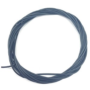 Fio 3 metros eletrica guitarra Luthier 0,30mm 22AWG PRETO
