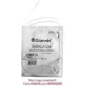 Corda AVULSA Violao Classico Nylon 1a MI GIANNINI Canario