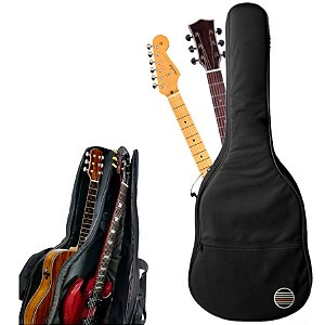 Bag Capa dupla 2 em 1 VIOLAO FOLK + GUITARRA VFG100
