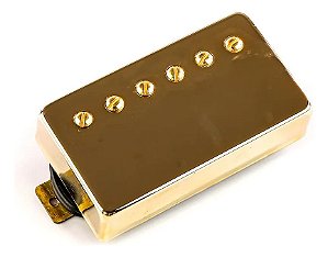 Captador guitarra humbucker PAF LPC  Braço GD DOURADO -KOREA