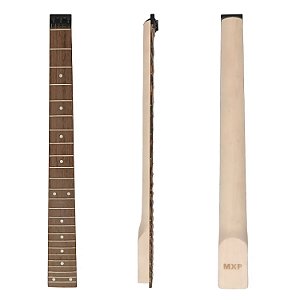 Braço guitarra headless MAPLE + WENGE lock nut 24 traste MXP