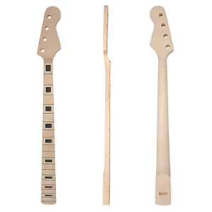 Braço baixo 4 cordas JB maple INLAY 70s sem Pintura MXP