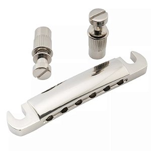 Ponte MXP cordal guitarra Cromado Stop tailpiece STAIL01CR