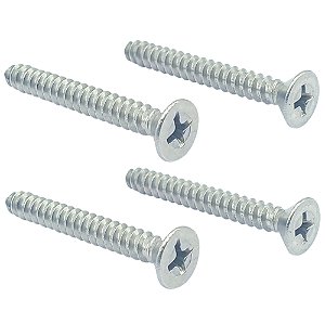 4 Parafuso INOX Neck plate GUITARRA grosso 4,8 X 38mm MXP