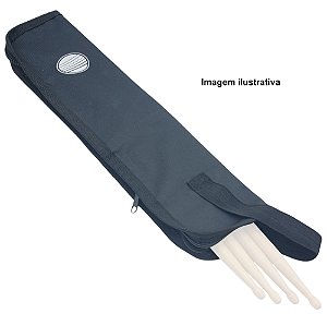 Bag capa simples porta baqueta 4 pares MXP