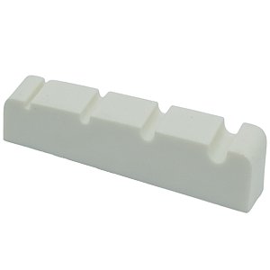 Nut PESTANA 38mm BAIXO 4C Jazz Bass NBG386 BRANCO Plastico