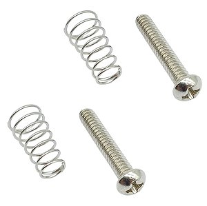 KIT 2 parafuso NIQ redondo Captador SINGLE 3,5X20mm+ 2 MOLA