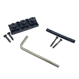 Trava guitarra lock nut Preto 43mm Dolphin