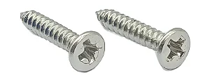 2 Parafuso rebaixador corda guitarra 2.2X13mm Cromado MXP
