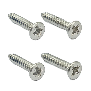 4 Parafuso INOX 3,5mm X19mm cabeça chata MXP