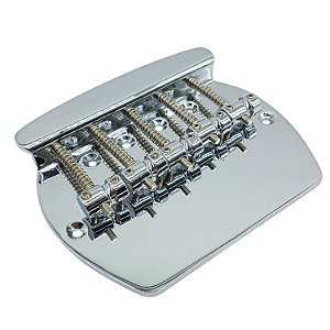 Ponte baixo Estilo Music Man 5 Cordas Cromada - Dolphin