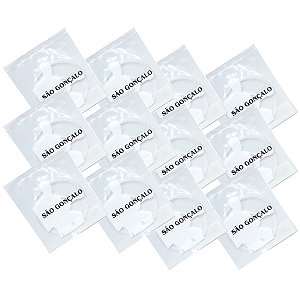 Kit 12 Cordas avulsa Nylon Cristal 2ª Si São Gonçalo Violão