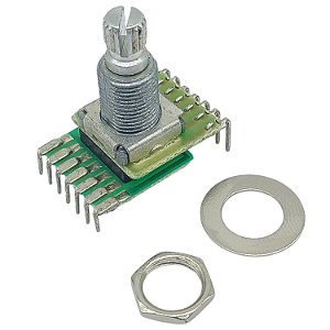 Chave Rotativa seleção RT5W2C 5 Posições Guitarra e Baixo