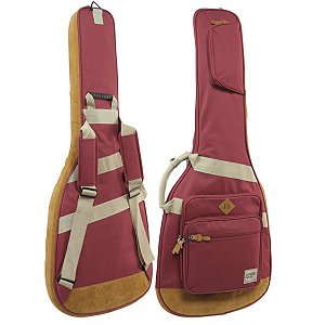 Bag Capa IBANEZ IGB541 Guitarra PowerPad Vinho Wine Red