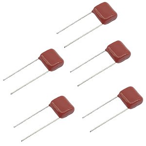 KIT5 Capacitor poliester Guitarra 015uF tone braço humbucker