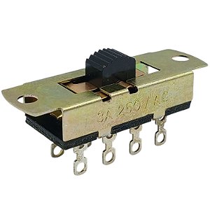 Chave Guitarra seletora Slide 3 posicoes mustang duosonic BK