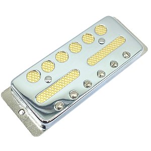 Captador guitarra Gold Foil tipo TEISCO Vintage (neck)