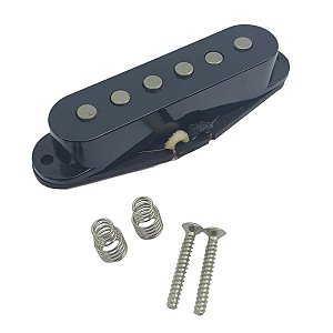 Captador texas 67lovers alnico 5 meio preto guitarra strato