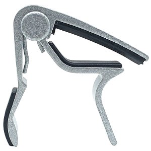 Capotraste Braçadeira violão guitarra CINZA MXP CT5