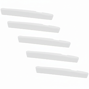 Kit 5 Rastilho Violao Aço Branco 74,7x03x10mm Dolphin DA320M