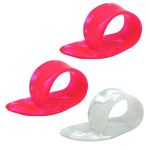 Kit com 3 Dedeira polegar viola em ABS CORES SORTIDAS MXP