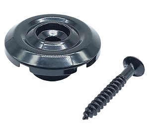 Baixa cordas para baixo rebaixador redondo PRETO MXP