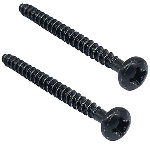 2 Parafuso LONGO 40mm captador Precision Jazz Bass P90 PRETO