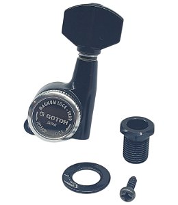 Tarraxa CANHOTA AVULSA guitarra trava Gotoh MGT SG381 R07 BK