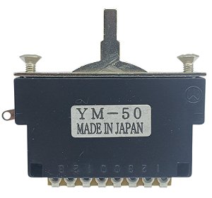 Chave 5 posições strato hosco japan ym 50s preto guitarra