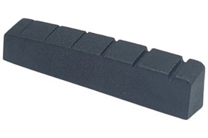 Nut pestana guitarra Les Paul e violao preto plastico NEG426
