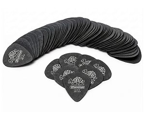 72 Palheta DUNLOP Tortex 0.88mm STANDARD Guitarra 488R Preta