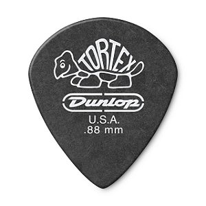 Palheta DUNLOP TORTEX 0,88mm JAZZ III Guitarra 482R Preta