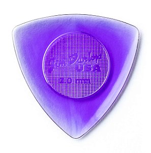 Palheta Guitarra TRI STUBBY 2 mm DUNLOP 473R Roxo
