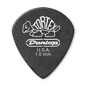 Palheta dunlop Tortex 1.0 mm JAZZ III Guitarra 482R Preta