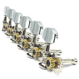 Tarraxa Guitarra 6 Em Linha J32 Vintage Anos 60 Spirit KOREA