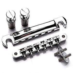 Kit Ponte tune-o-matic Guitarra Les Paul 35BRD Cromada KOREA