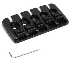 Ponte Fixa para Baixo 5 Cordas Preto BS51 Spirit KOREA
