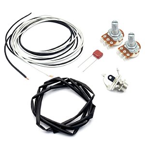 KIT ELETRICA baixo precision MXP 2 pot 250 fio jack