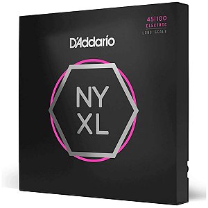 Encordoamento baixo 4 Cordas 045 Daddario NYXL45100 longa