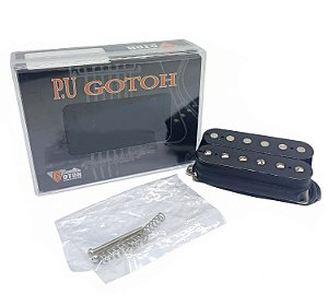 Captador GOTOH JAPAN Humbucker DIstortion Ponte preto