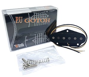 Captador GOTOH Japan ALNICO 5 Tele Classic Ponte Preto
