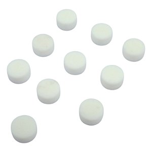 10 Marcação posição redondo escala guitarra inlay WH DOT6