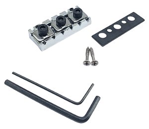 Trava guitarra lock nut Cromado 43mm completo MXP