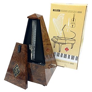 Metronomo Wittner Maelzel Series 845 Alemão mecanico Walnut