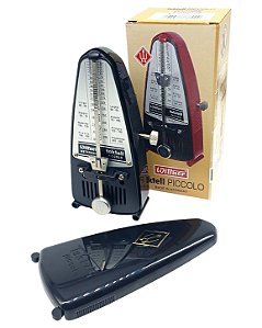 Metronomo Wittner piccolo alemao 836 Taktell mecanico Preto