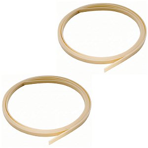 2 Filete Binding Friso Abs 6mm x165cm IVORY Luthier GB20 MXP