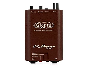 Preamp LR BAGGS Gigpro 1 canal portatil de cinto com EQ