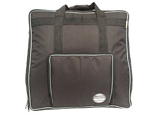 Bag capa acordeon sanfona 80 baixos mochila almofadada luxo